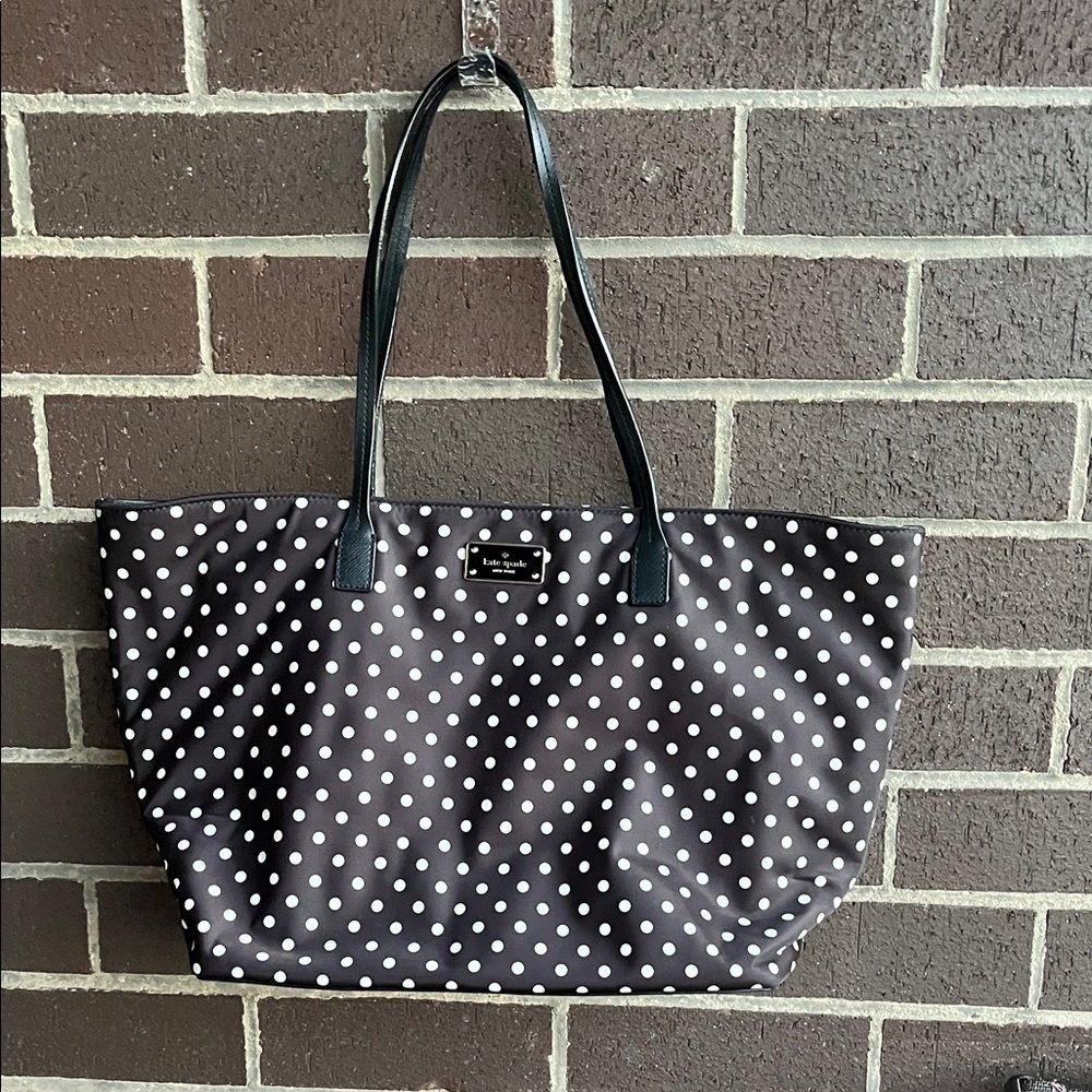 Kate Spade ♠️ Polka Dot Tote Bag